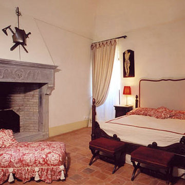 Bedroom floors and walls