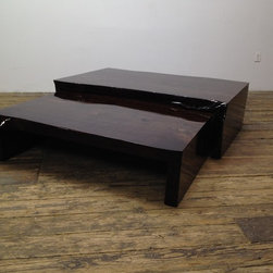 Custom Slab Coffee Table with Natural Edge - Products