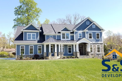 Arts and crafts exterior home photo in DC Metro