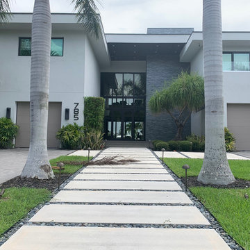 Exterior with Platinum Unitek Natural Stone Panels