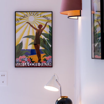 SUBLIMATION ET TRANSFORMATION D'UN APPARTEMENT SUR CANNES