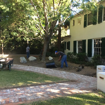 Front Yard Makeover-New Walkway, Less Turf, Awesome CA Friendly Plants