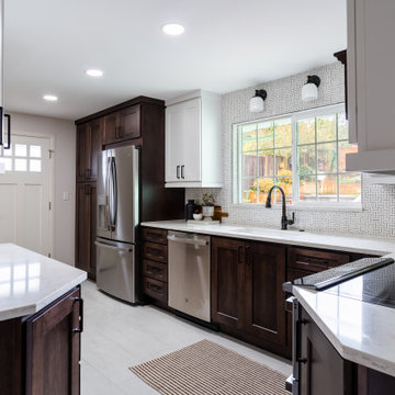 Small Kitchen with Functional Flair