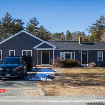 Conventional House Addition with 3 Car Garage In East Bridgewater, Massachusetts