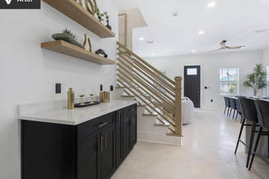 Home bar - home bar idea in Miami