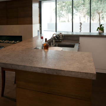 Juno Brushed Limestone Countertop