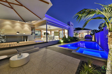 Inspiration for a traditional pool in Perth.