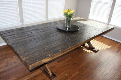 Reclaimed Industrial Dining Table