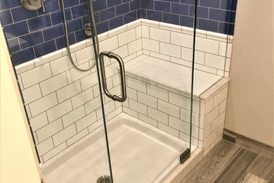 シンシナティにあるトランジショナルスタイルのおしゃれな浴室の写真