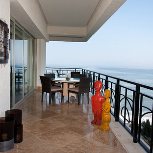 Contemporary Terrace with Ocean View