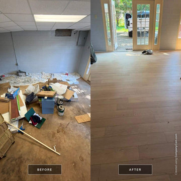 Residential LVP Installation