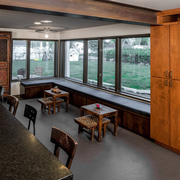 Steampunk Meets Modern Kitchen