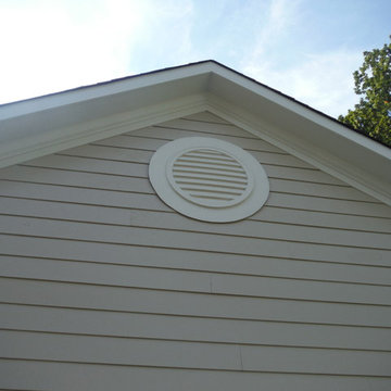 Hardie Lap, Shake, and Board & Batten Siding | Cobblestone | Kirkwood, MO. (6304