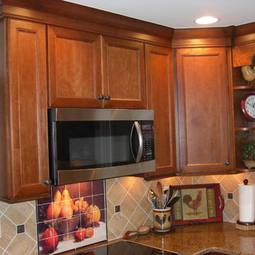 Medallion Silverline Maple Kitchen cabinets