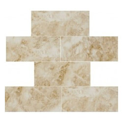 Cappuccino Marble Subway Tile Polished - Home Accessories & Decor