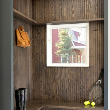 Rich Wood Mudroom