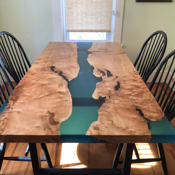 Maple Live Edge River Table