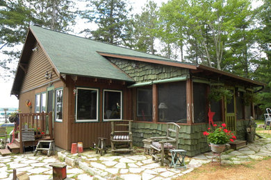 Inspiration for a timeless exterior home remodel in Other
