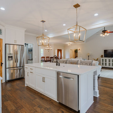 Lake house kitchen renovation