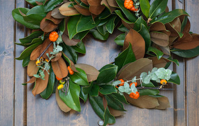 DIY: Make a Fresh Magnolia Wreath