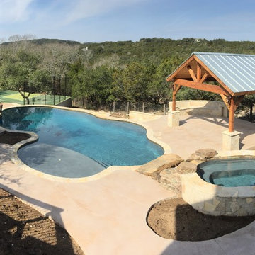 Freeform Pool and Spa