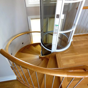 Norfolk Pneumatic Elevator Stairs