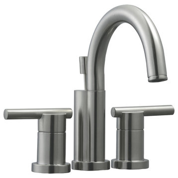 Design House 525758 Double Handle 4" Centerset Bathroom Faucet - Satin Nickel