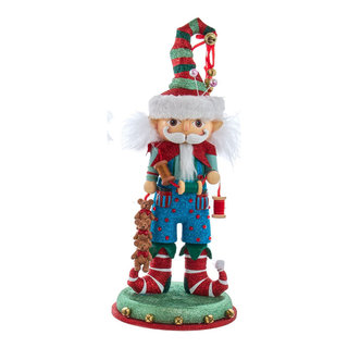 Hollywood Brown Wizard 15-Inch Wooden Nutcracker