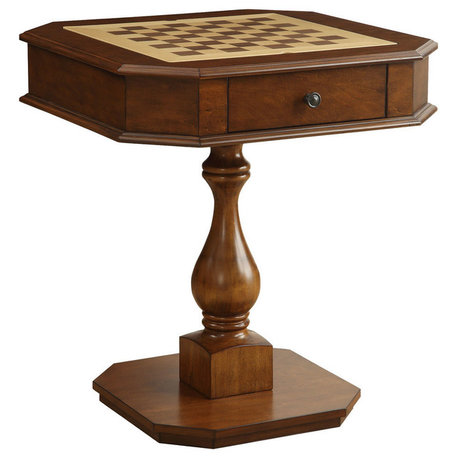 Bishop Game Table, Cherry