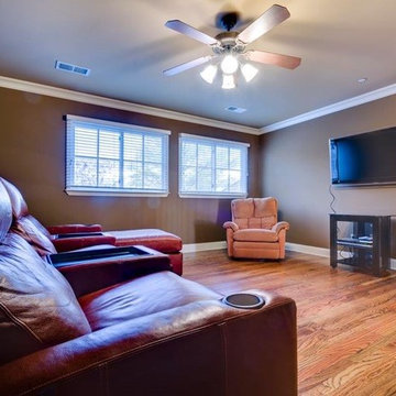 Living Room Flooring Installation