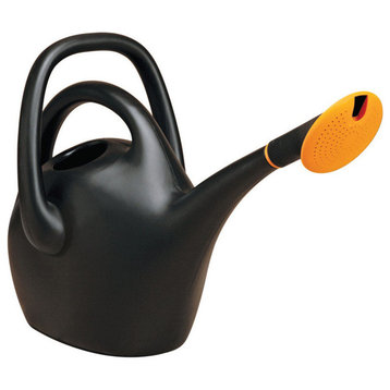 Bloem 204787CP Easy-Pour Watering Can, 2.6 Gallon, Black