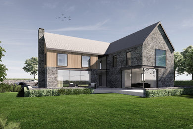 Large contemporary home in Gloucestershire.