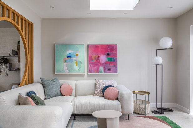 Contemporary Living Room by Sara Slade | Interior Design