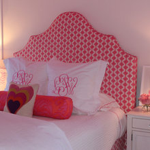 pink themed rooms