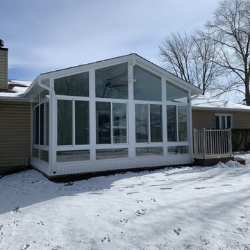 Elk Grove Village, IL Three Season Gable Sunroom