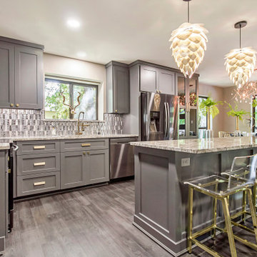 Dream Coast Builders - Kitchen with dark cabinets