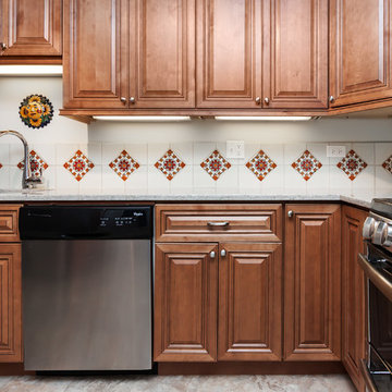 Mexican Themed Kitchen Remodel - Evanston