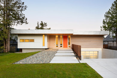 This is an example of a modern house exterior in Other.