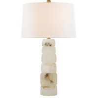 E. F. Chapman Cairn 1-Light Table Lamp, Alabaster