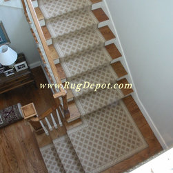 Couristan Needlepoint Beige - Area Rugs
