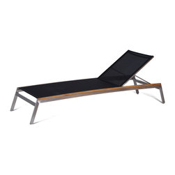 Wintons Teak Prive Lounger - Outdoor Lounge Furniture