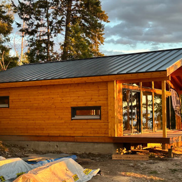 Modern Timber Cabin in Bigfork