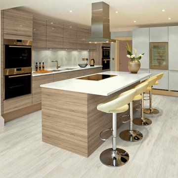 Laminate flooring Oak isabelline
