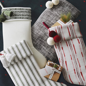 Woven & Chunky Holiday Knit Stockings Collection - Hearth & Hand™ with Magnolia