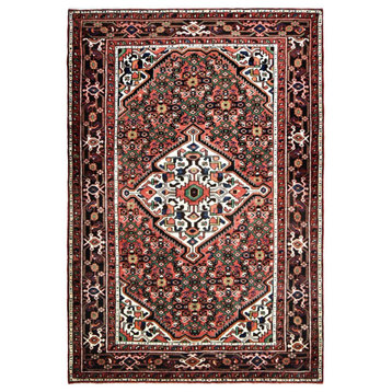 Persian Rug Hosseinabad 7'6"x5'2" Hand Knotted