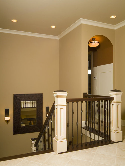 Painted Newel Post Houzz
