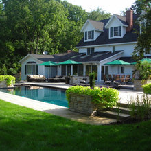 Pool landscaping
