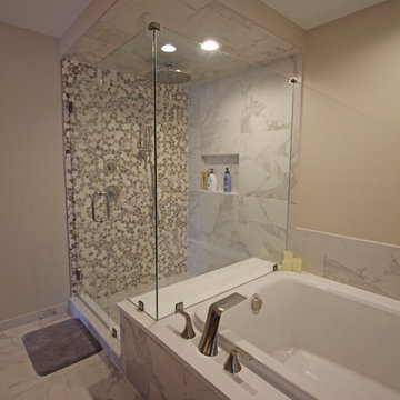 Wood and Stone Bath - Saint Clair Shores