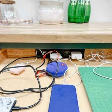 Kitchen In-Drawer Charging Station