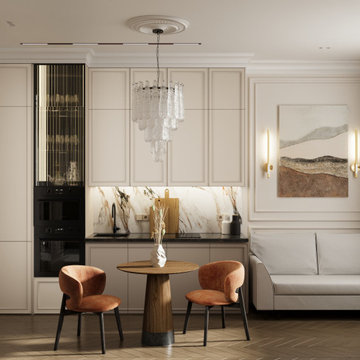 Interior visualization of residential and public spaces